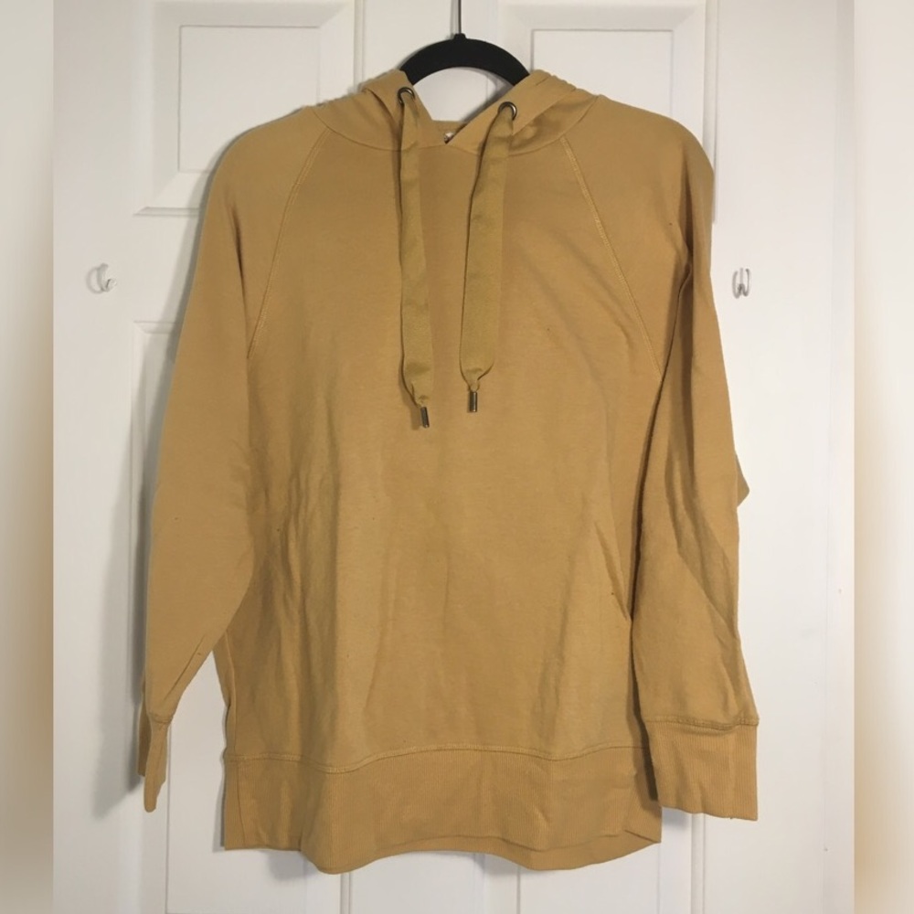 Yellow hoodie